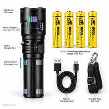 COBA CB-W518 Rechargeable LED Flashlight