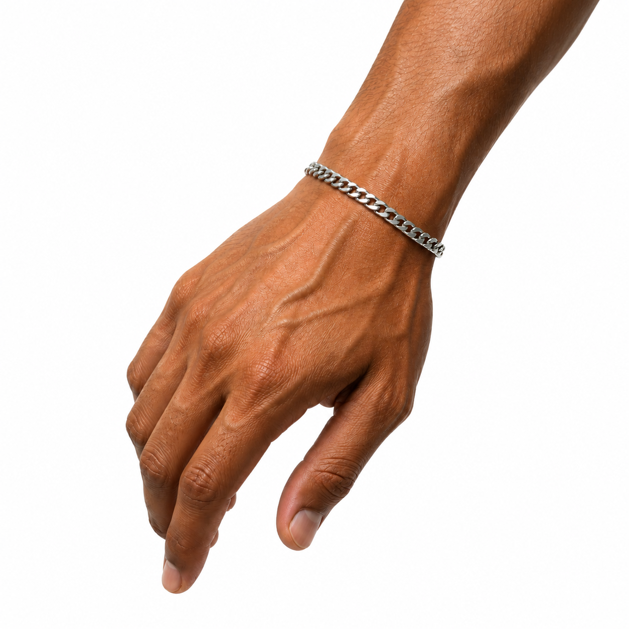 Men Silver Chain Type A