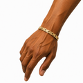 Men Silver Chain Large C