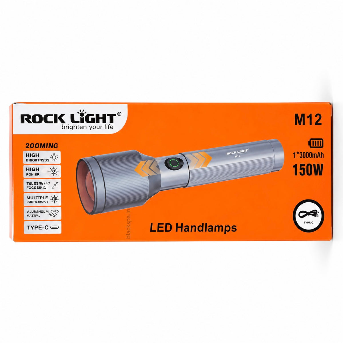 ROCK LIGHT M12 LED Handlamp