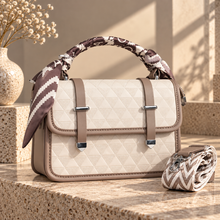 Elegant Women’s Handbag with Scarf