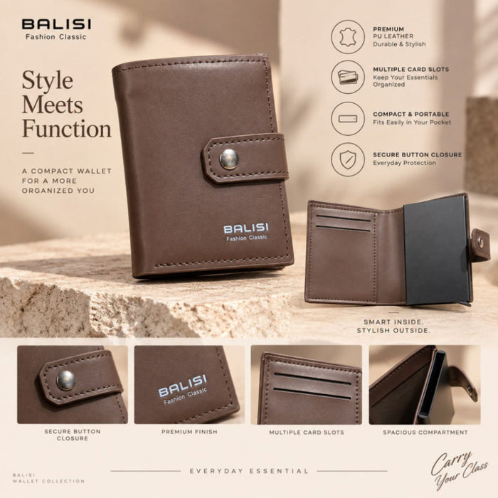 BALISI Classic Brown Wallet